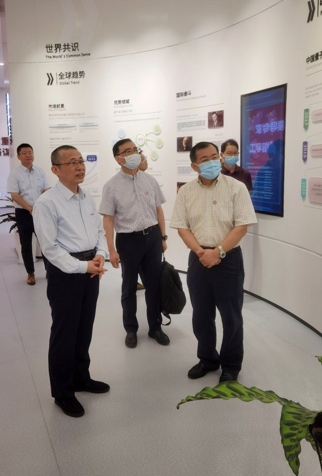 付梦印一行赴长三角量子科技产业创新中心调研