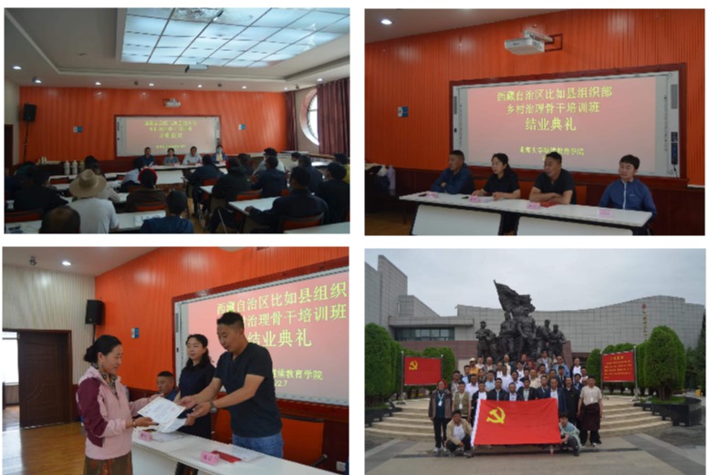 西藏自治区比如县委组织部乡村治理骨干能力提升培训班圆满结业