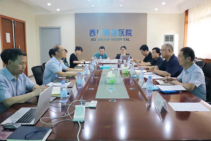 我校党委书记刘双耀一行到西电集团医院调研