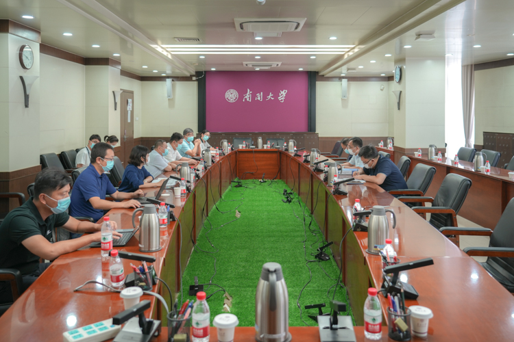 天津市教育两委来校督检疫情防控工作