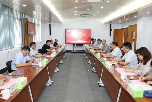 淮北师范大学党委书记张立驰一行来校调研交流