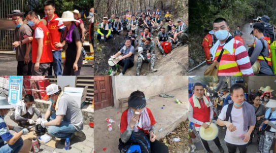 学校师生积极投身防火志愿服务 山河共守 家园同筑