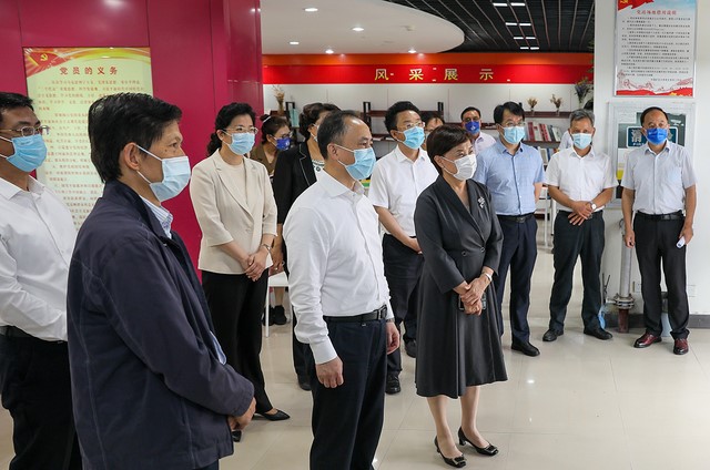 徐州市委书记宋乐伟来我校调研