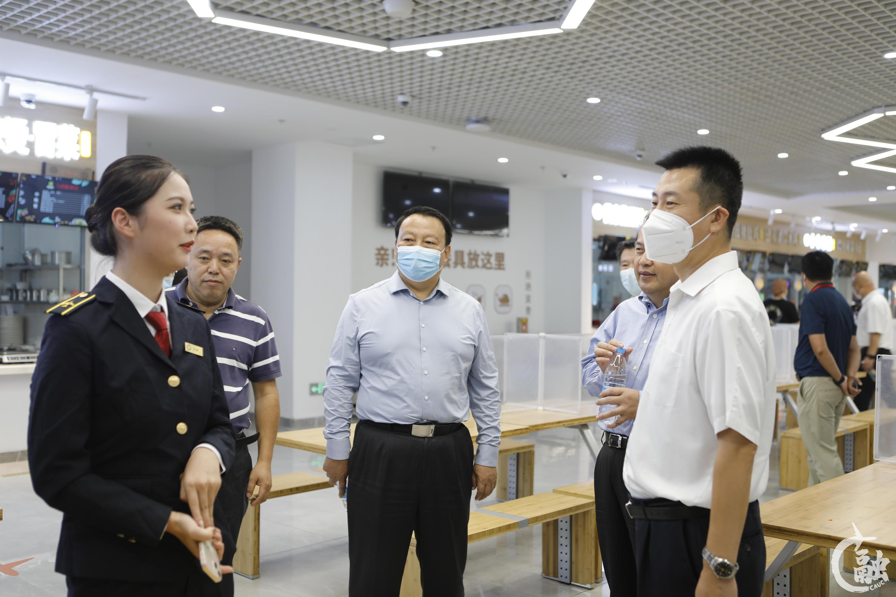 校领导实地考察宁河校区建设 着力推进双校区协同运行