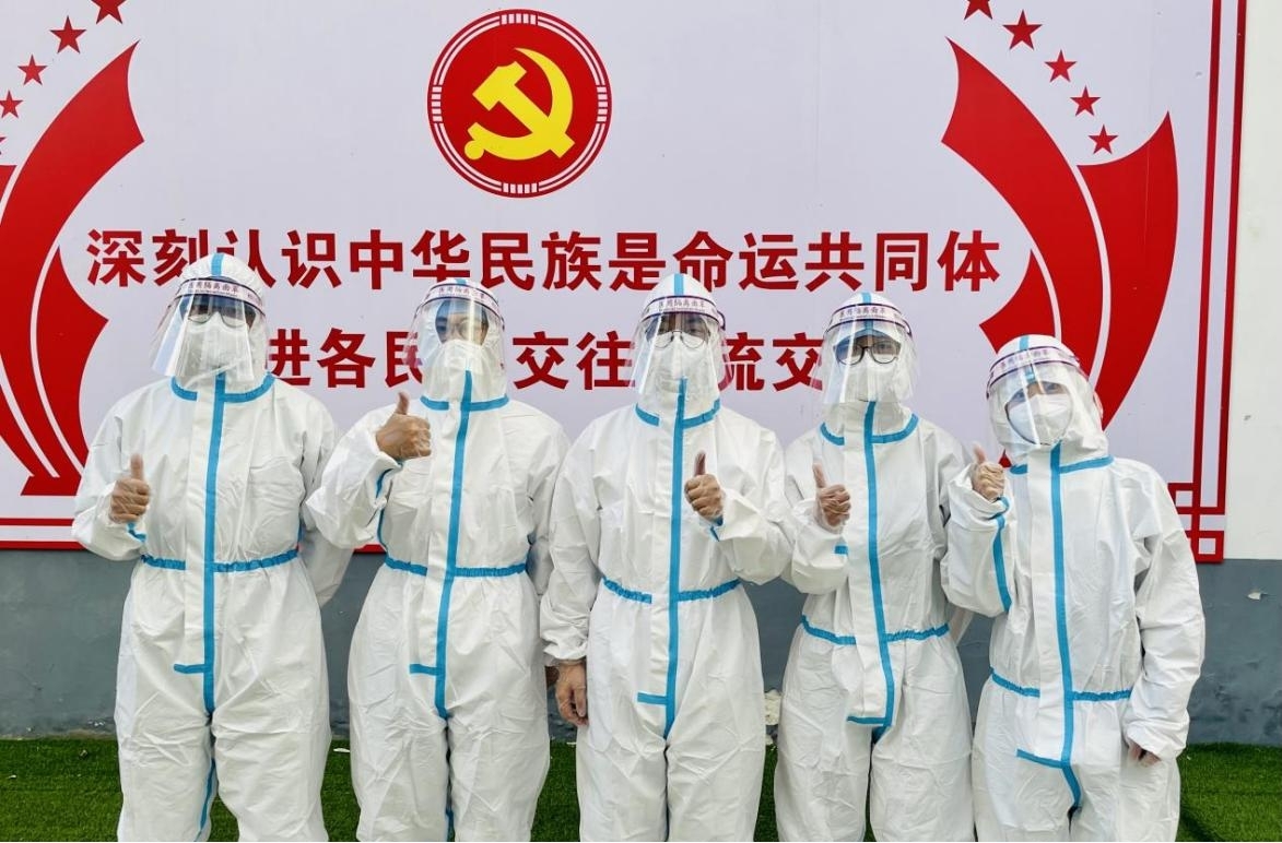 我校研支团同学积极参与西藏乃东疫情防控志愿服务