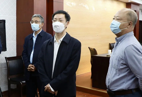 余淼杰走访调研蒲河校区各学生培养单位