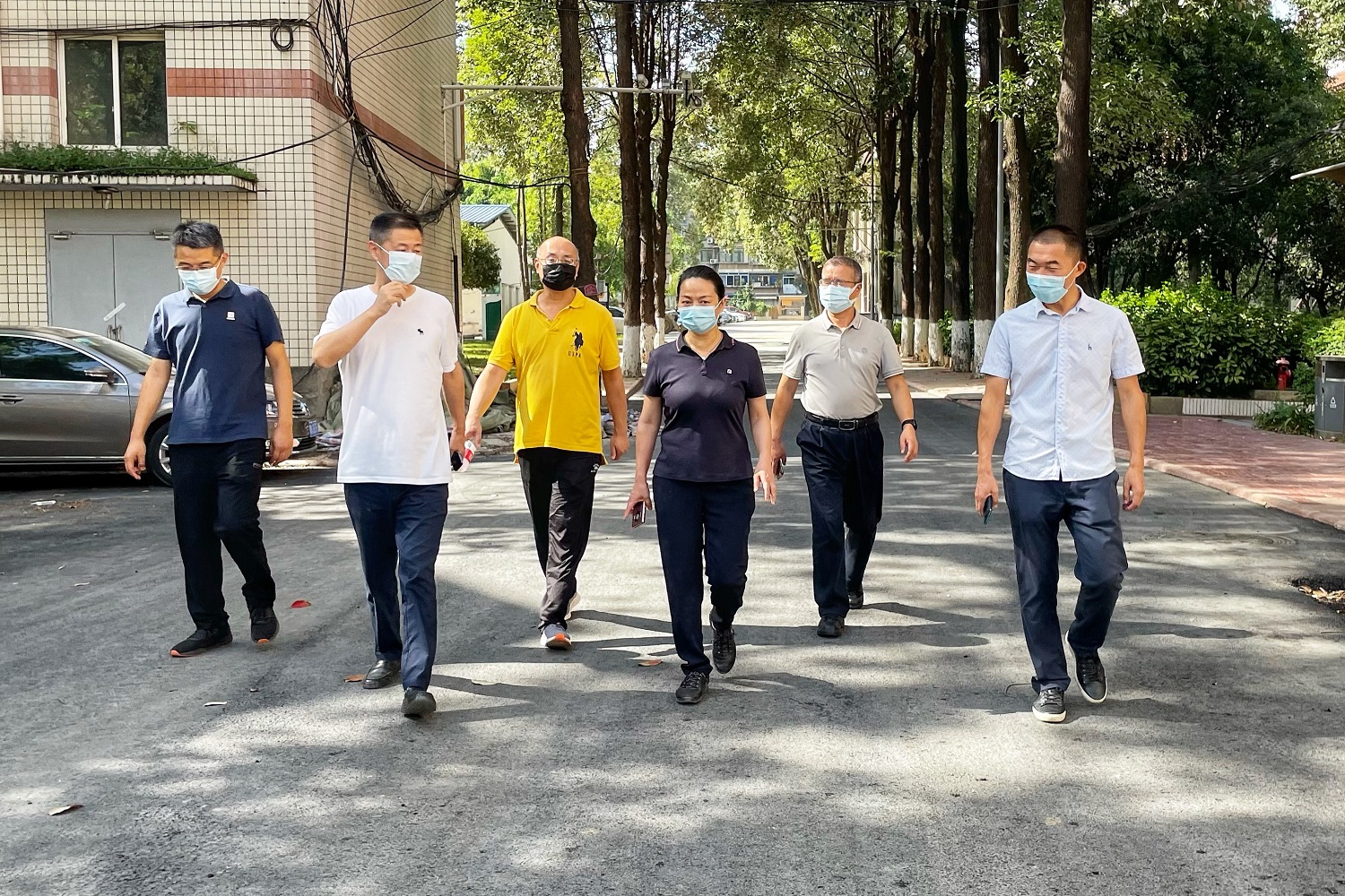 学校开展震后校园安全检查工作