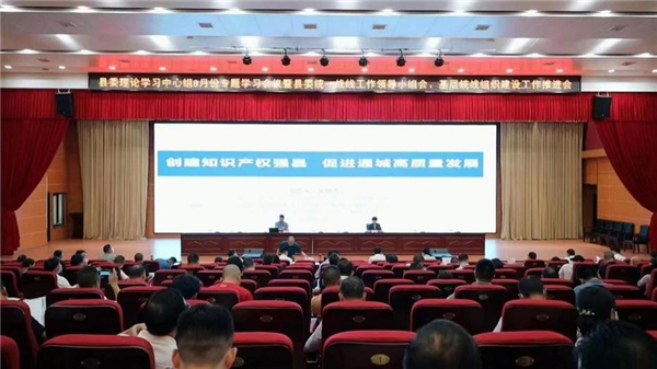 法商学院金明浩院长受邀为通城县县委理论学习中心组（扩大）会议作专题报告