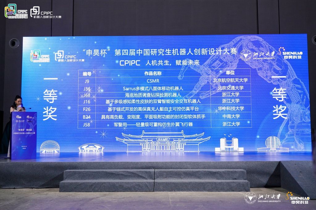 我校学子夺得中国研究生机器人创新设计大赛一等奖