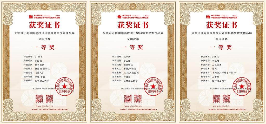 我校学子在“第六届（2022）米兰设计周——中国高校设计学科师生优秀作品展”中再创佳绩
