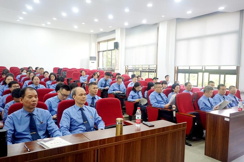 湛江市霞山区、赤坎区检察院干警综合素质提升专题培训班（第二期）开班仪式顺利举行