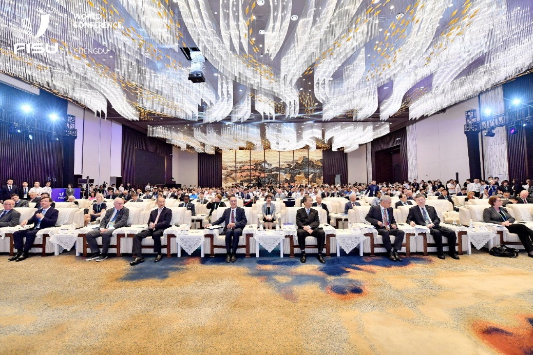 北京大学代表参加成都国际大学生体育联合会（FISU）世界学术大会