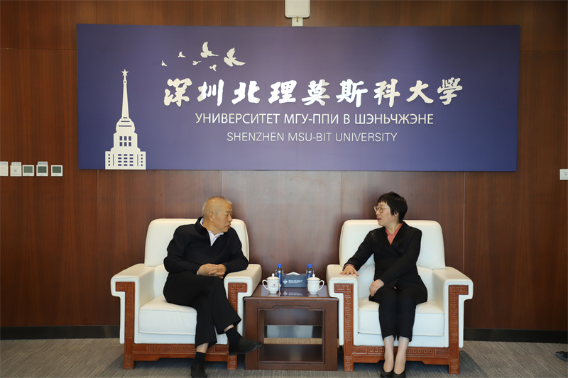 校长刘宏访问深圳北理莫斯科大学