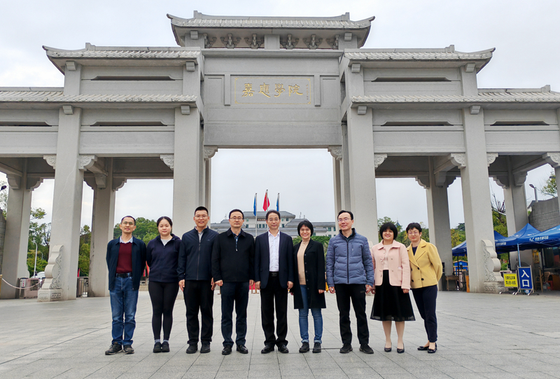 华南师范大学招生考试处一行来校交流座谈