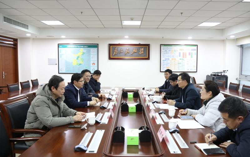 校党委书记张庆亮一行拜访科技厅