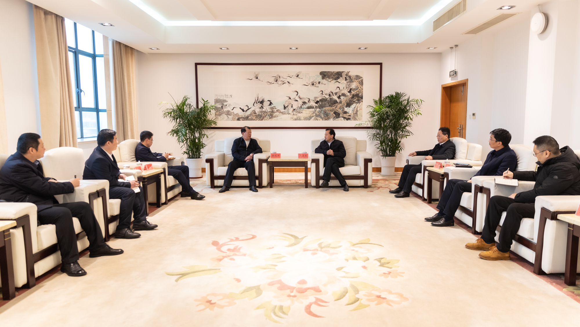 孙吴县人民政府来校开展产学研合作洽谈