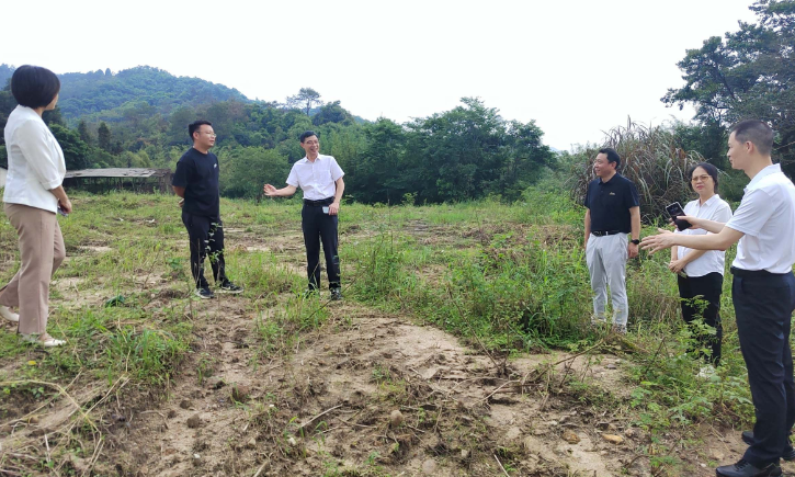 我校赴龙门县蓝田瑶族乡调研撂荒耕地复耕复种工作